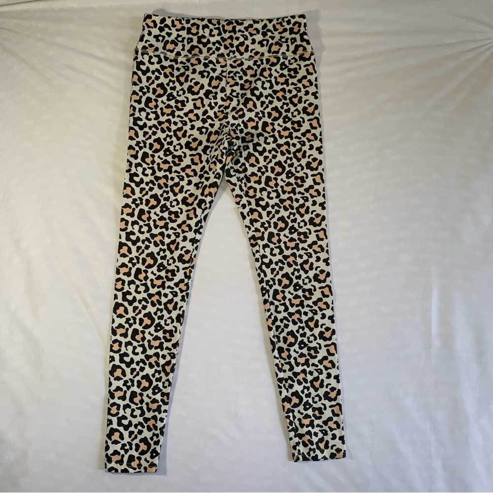 WILD FABLE WOMENS MEDIUM SKINNY LEGGING CHEETAH PRINT ATHLETIC ATHLEISURE